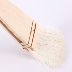 Goat hair hake brush 1 inch