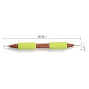Diamond Stylus double head ( Oak Wood)